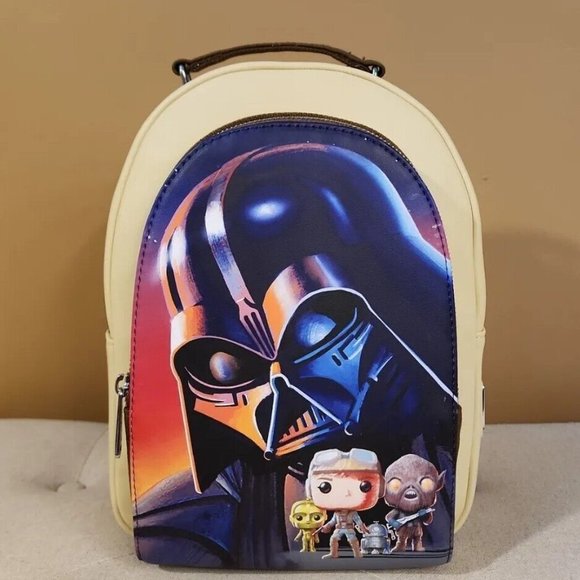 Loungefly Disney Funko Pop! Star Wars Darth Vader Mini Backpack NEW main image 8